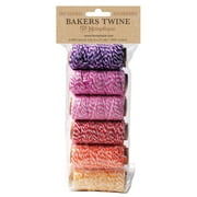 Hemptique Cotton Baker's Twine Mini Spools 2-Ply 65'-Spring Fling
