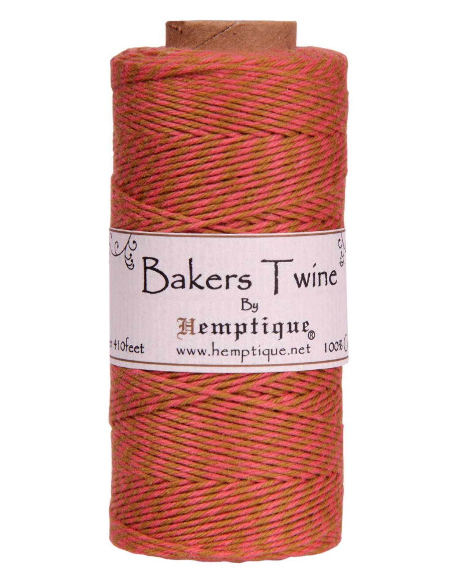 Cotton Baker's Twine Spool 2 Ply 410'/Pkg-Yellow