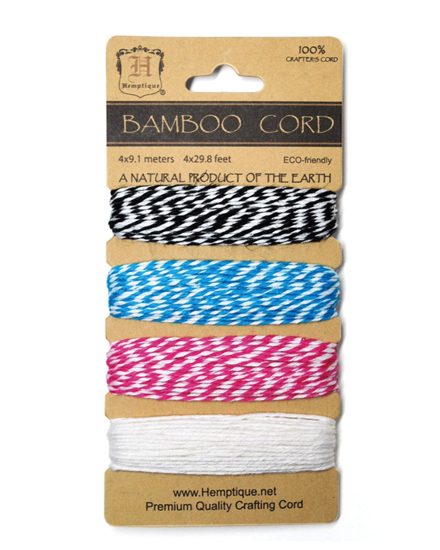 Hemptique Cotton Bakers Twine Card Set, 2-Ply 410' - Walmart Business ...