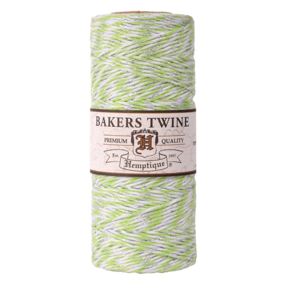 Hemptique Cotton Bakers Twine Metallic Spools