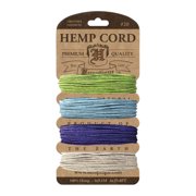 Hemptique Hemp Cord Card 20lb 0.5mm Spring Bloom