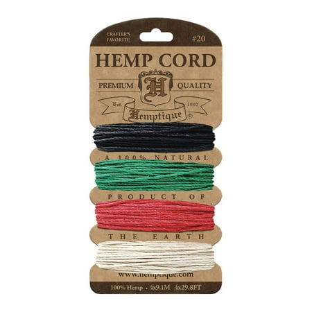 Hemptique Hemp Cord 20lb 120'-Primary