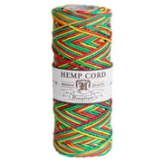 Hemptique Hemp Cord Spool, 20 lb., Rasta