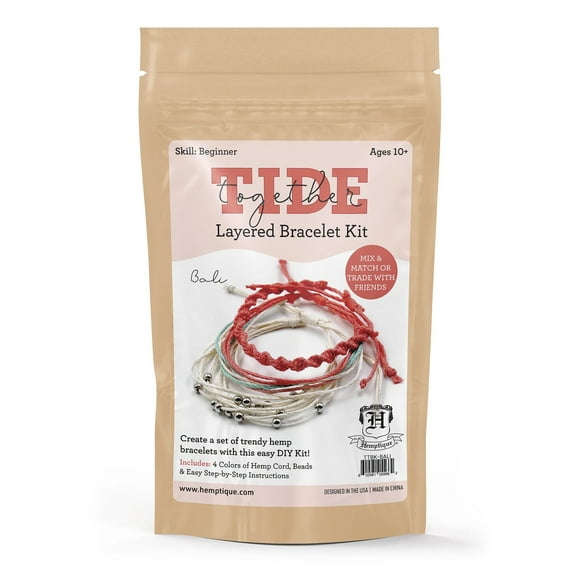 Hemptique Layered Bracelet Kit-Bali