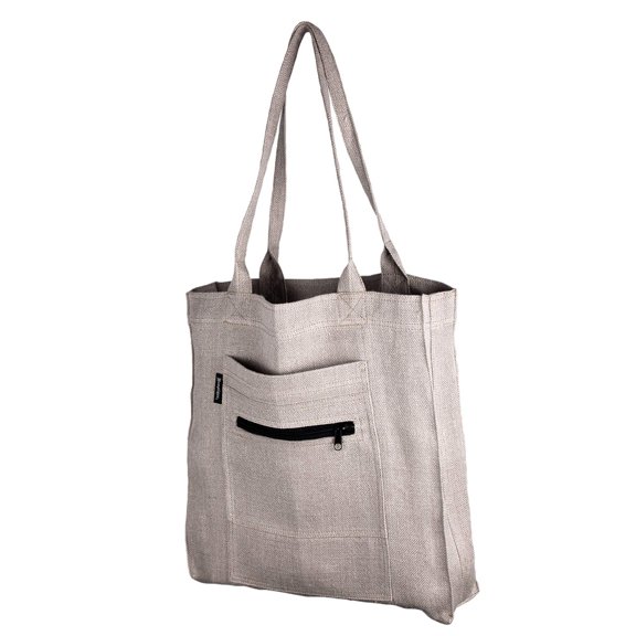 Hemptique Reusable Hemp Market Tote Bag