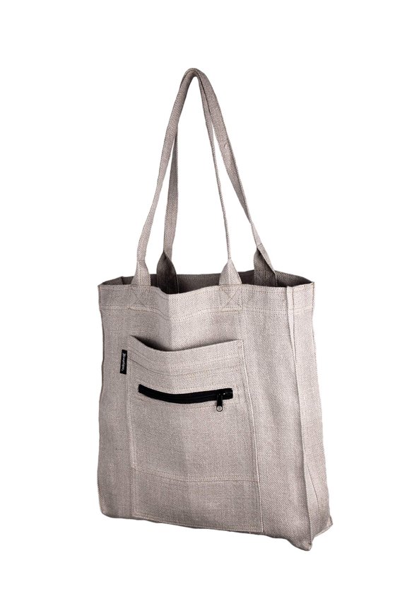 Hemptique Reusable Hemp Market Tote Bag