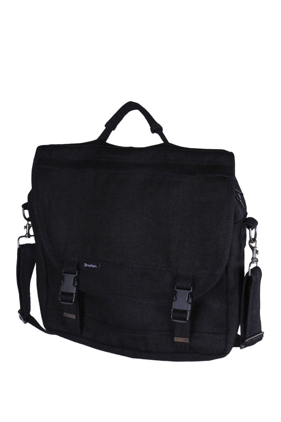 Hemptique Unisex Hemp Messenger Office Bag with Shoulder Strap