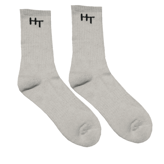 Hemptopia Hemp Crew Socks Natural Small/Medium, Unisex