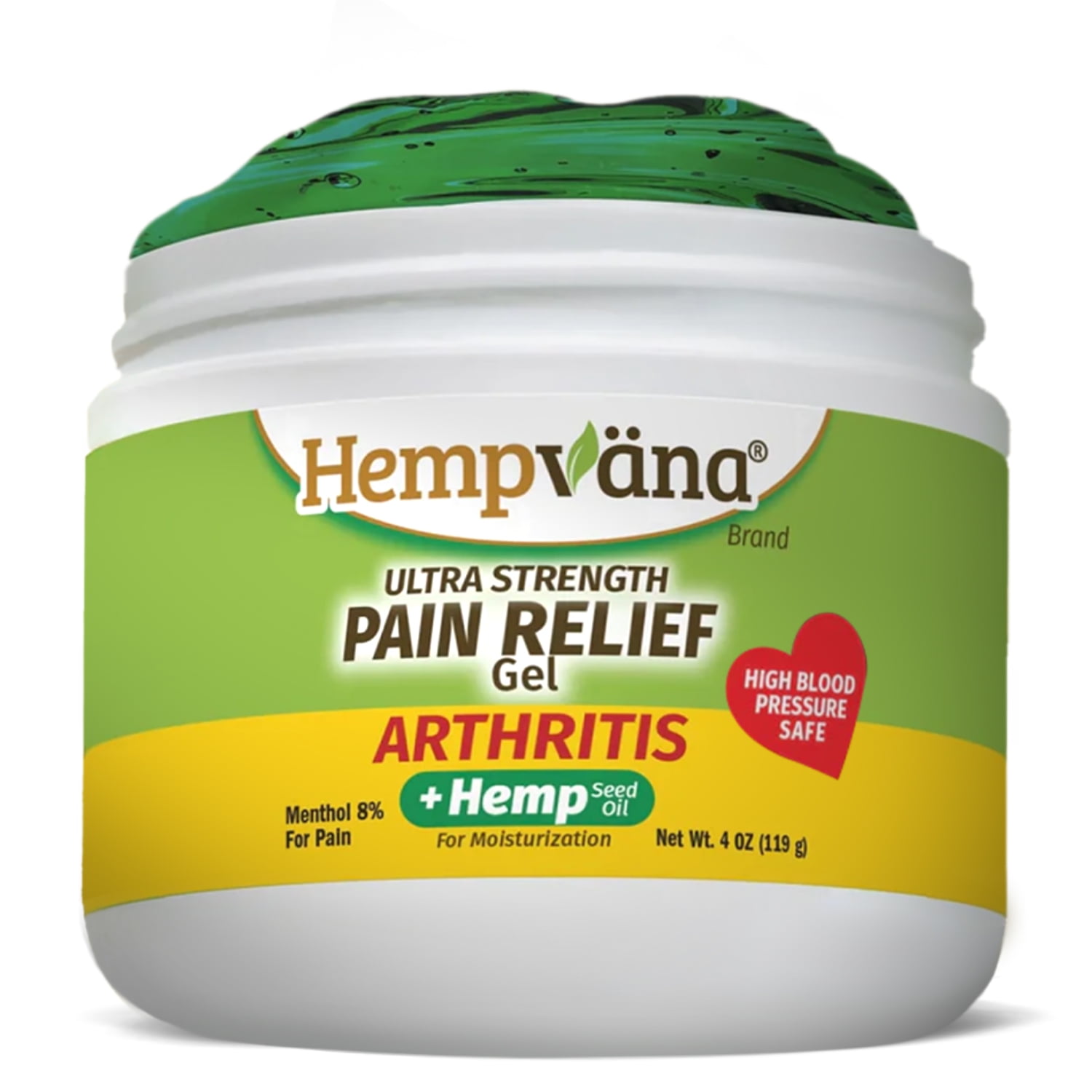 Hempvana Arthritis Pain Relief Gel, Formulated to Target and Relieve Pain Fast