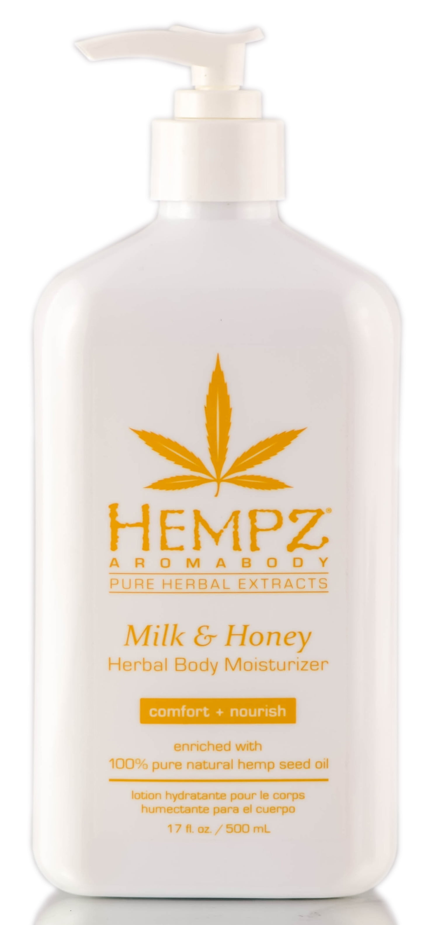 Hempz Aromabody Milk & Honey Body Moisturizer 500ml/17oz