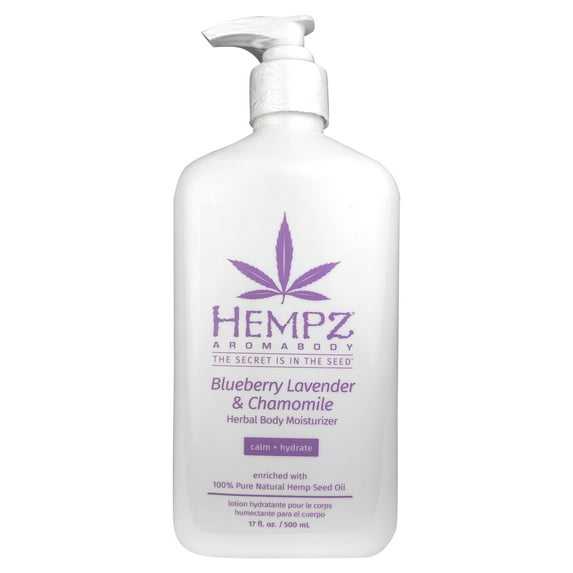 Hempz Blueberry Lavender & Chamomile Herbal Body Moisturizer - 17 oz