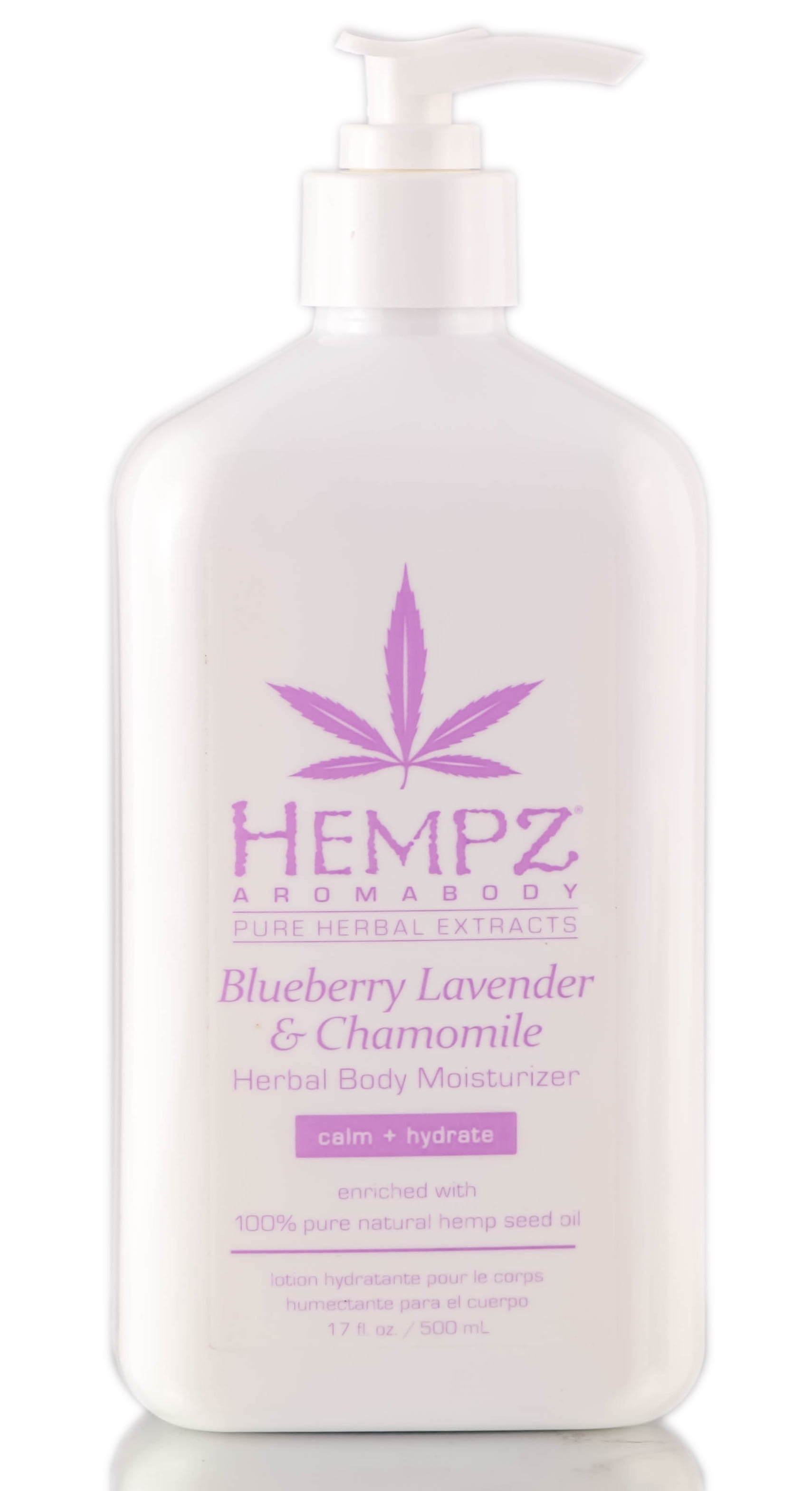 Hempz Blueberry Lavender & Chamomile Herbal Body Moisturizer 17 oz