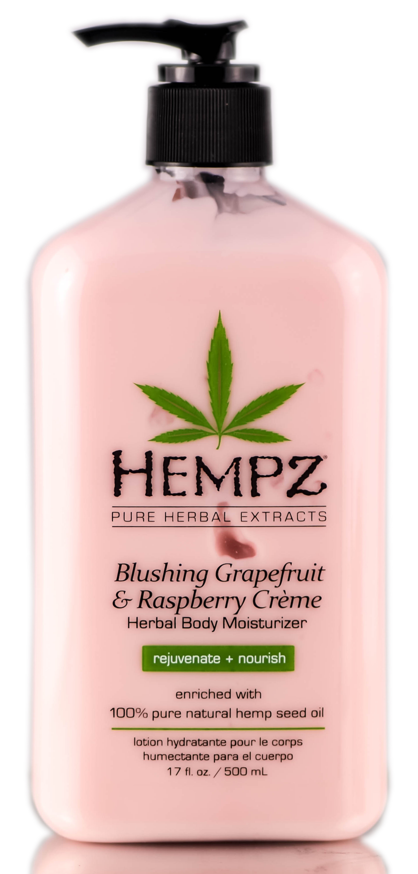 Hempz Blushing Grapefruit & Rasberry Creme Herbal Body Moisturizer - 17 oz - image 1 of 2