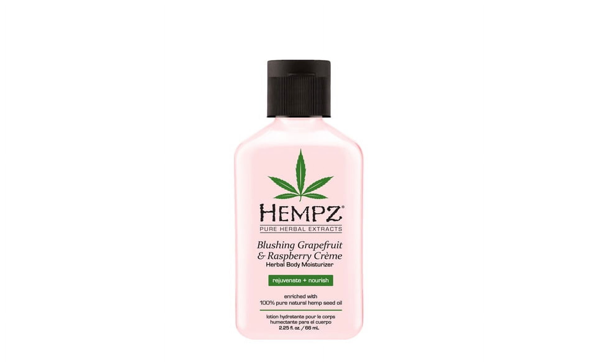 Hempz Blushing Grapefruit & Raspberry Crème Herbal Body Moisturizer - 2 ...