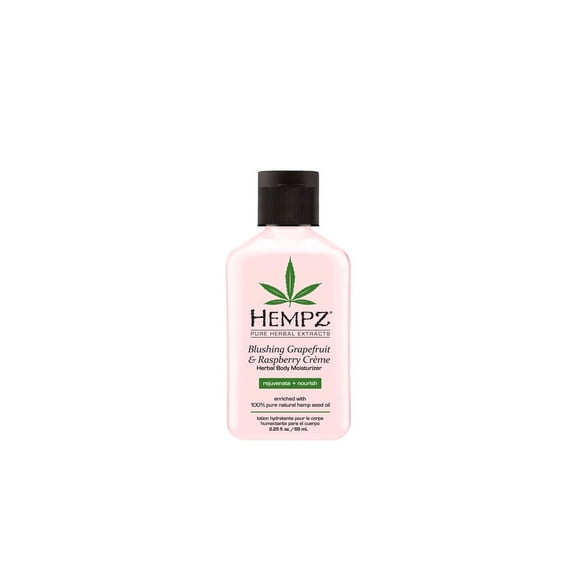 Hempz Blushing Grapefruit & Raspberry Crme Herbal Body Moisturizer - 2.25 oz.
