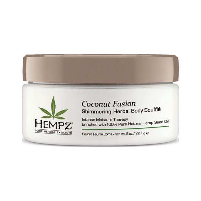 Hempz Coconut Fusion Herbal Shimmering Body Soufflé 8oz