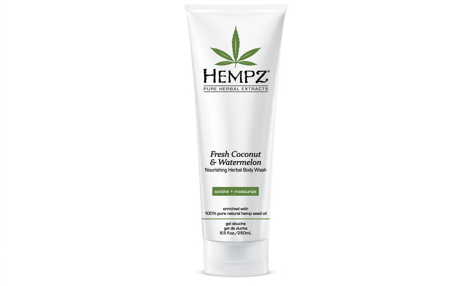 HEMPZ Fresh Coconut & Watermelon Nourishing Herbal Body Wash (8.5oz) HEMPZ Fresh Coconut & Watermelon Nourishing Herbal Body Wash (8.5oz)