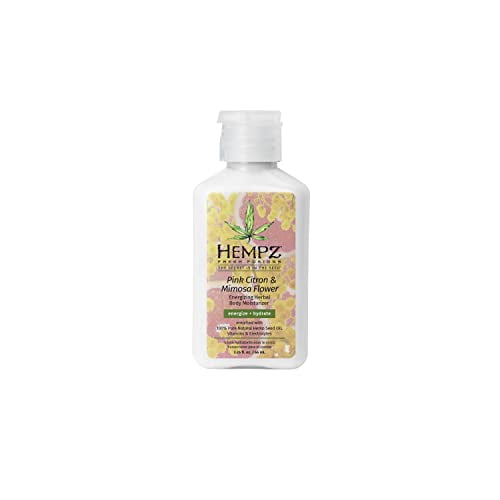 Hempz Fresh Fusions Pink Citron & Mimosa Flower Energizing Herbal Body Moisturiz