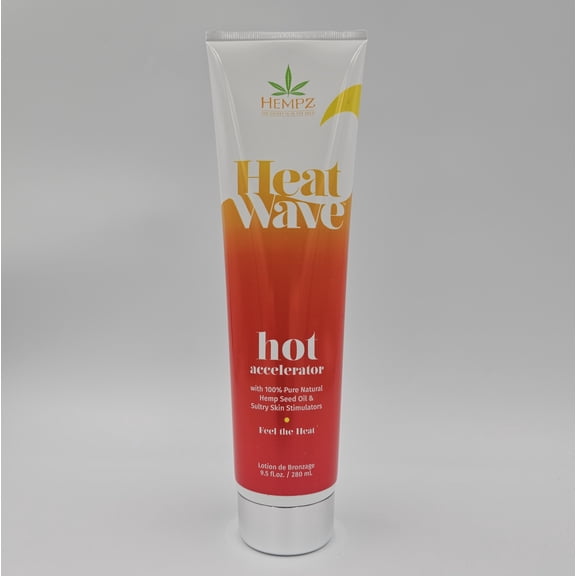 Hempz Heatwave Hot Accelerator Tanning Lotion 9.5 fl oz