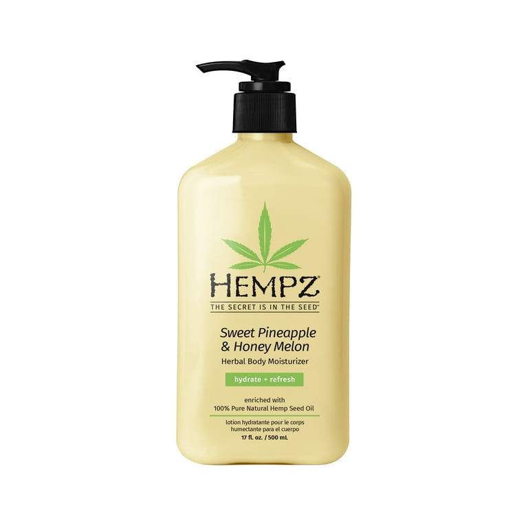 Hempz Moisturizing Herbal Body Lotion, Sweet Pineapple & Honey