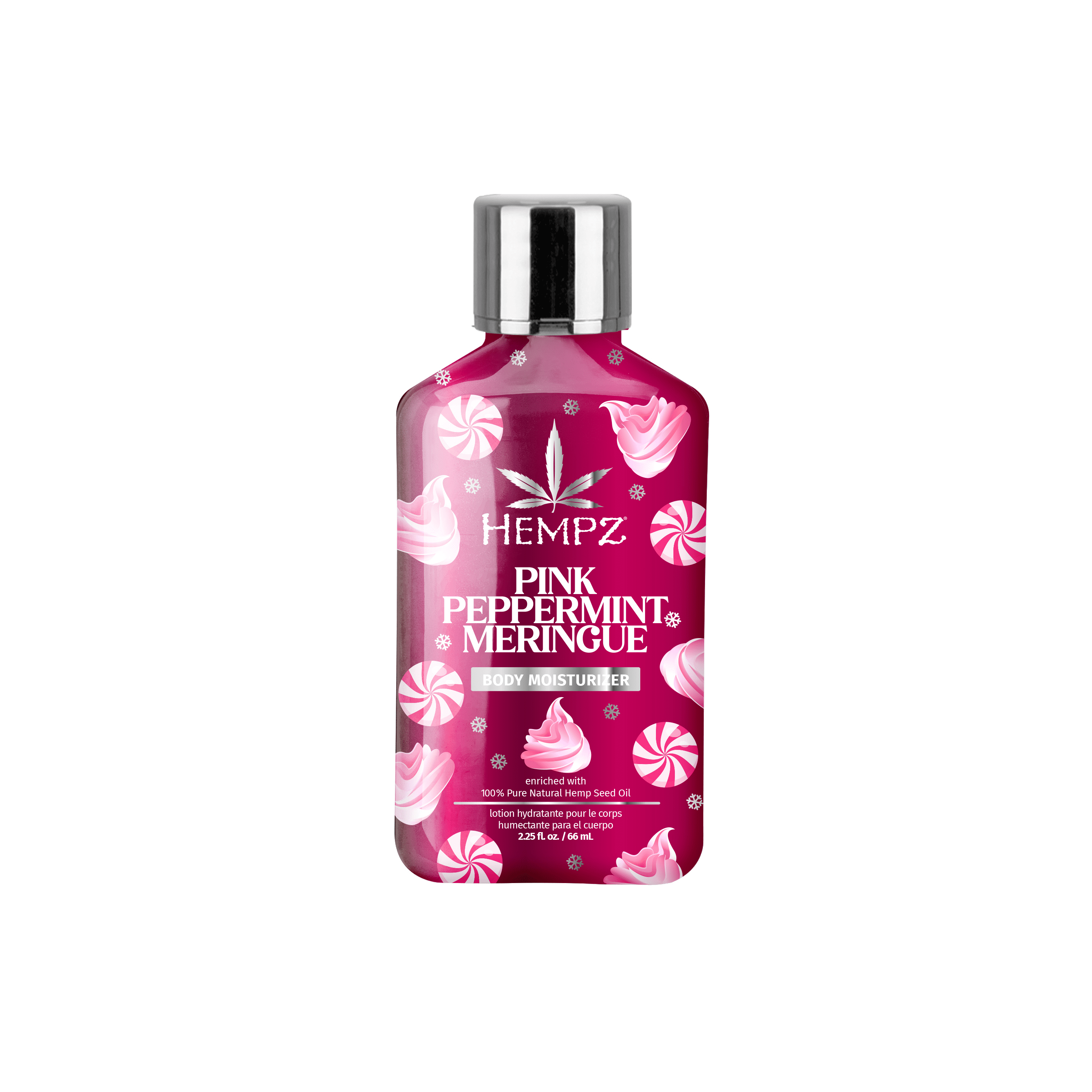 Hempz Limited Edition: Mini Pink Peppermint Meringue Body Moisturizer 2.25 fl.oz.