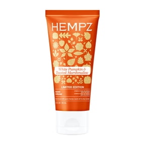 Hempz Limited-Edition White Pumpkin & Toasted Marshmallow Moisturizing Hand Cream, 3 Fluid Ounces