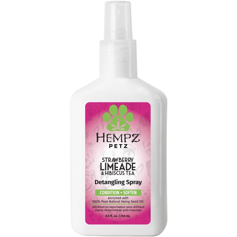 Hempz Detangling Dog Cologne Spray, Strawberry Limeade & Hibiscus