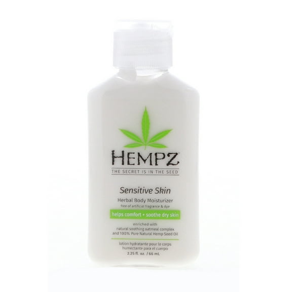 Hempz Sensitive Skin Herbal Body Moisturizer- 2.25 oz.