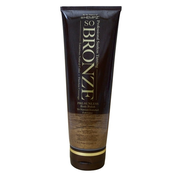 Hempz So Bronze Pre Sunless Body Polish 8.5 oz