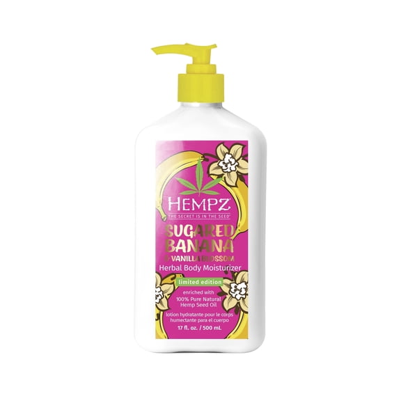 Hempz Sugared Banana & Vanilla Blossom Moisturizing Body Lotion 17 fl. oz