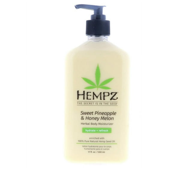 Hempz Sweet Pineapple & Honey Melon Herbal Body Moisturizer, 17 oz