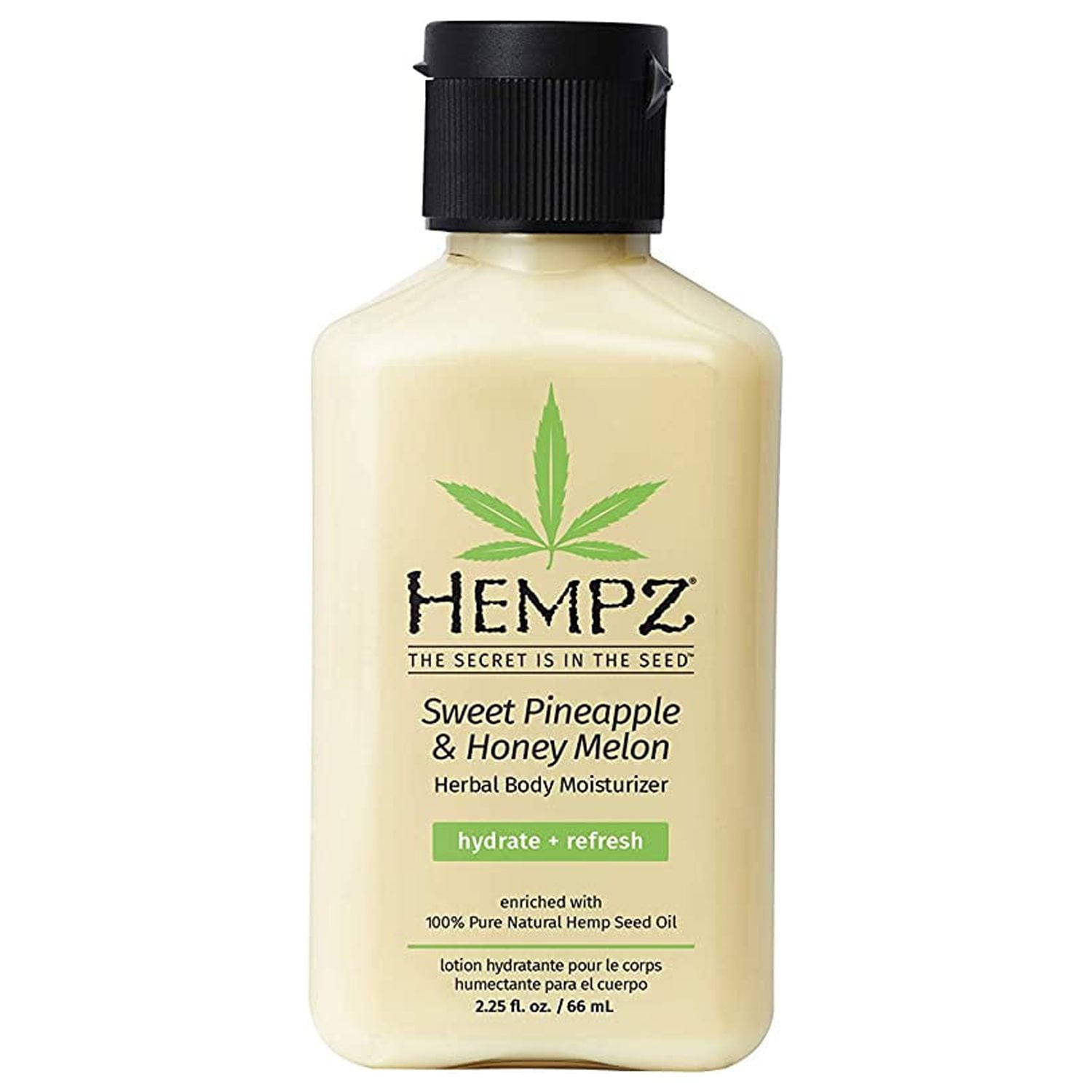 Hempz Sweet Pineapple & Honey Melon Moisturizing Skin Lotion, Hemp Seed