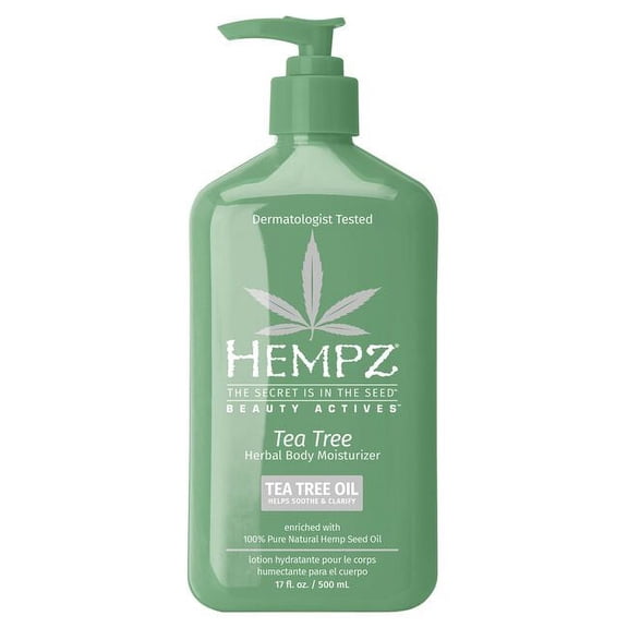 Hempz Tea Tree Herbal Body Moisturizer 17oz