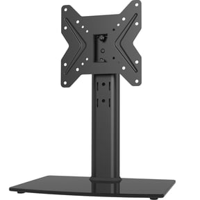 Hemudu HT02B-001W Cable Management Universal Swivel TV Stand Mount with 4 Level Height Adjustable