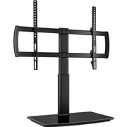Hemudu Universal Swivel TV Stand, 11.16 lb, Heavy Duty Tempered Glass Base
