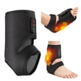 thumbnail image 1 of Hemvt 2-in-1 Cordless Ankle Massager 1 Pair with Heat and Vibration, 3000mAh Battery, Heated Ankle Wrap for Plantar Fasciitis & Neuropathy Relief, Portable Heating Ankle Brace, 1 of 13