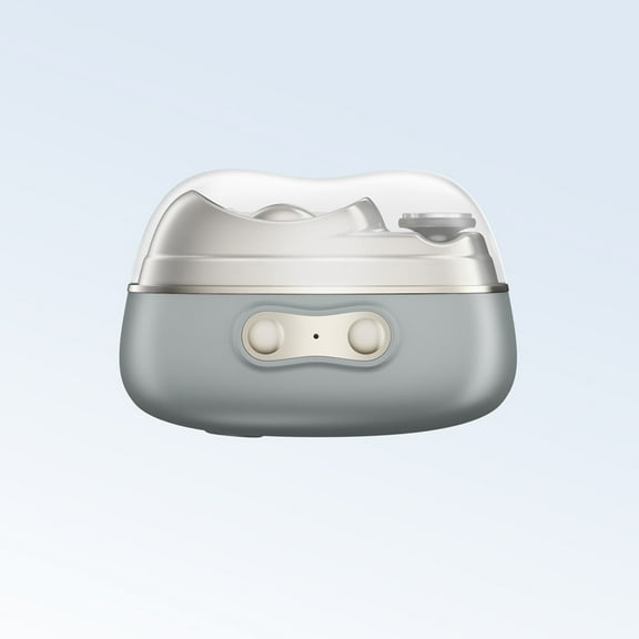 Hemvt 3 in 1 Electric Nail Clipper with LED Light, 2 Speeds Electric Nail Trimmer with Nail Clip Storage, Rechargeable Electric Nail Clippers for Seniors and Adults