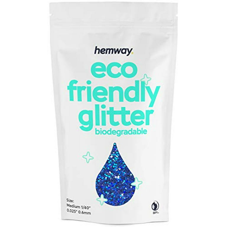 Chunky Green Eco Glitter for Face & Body