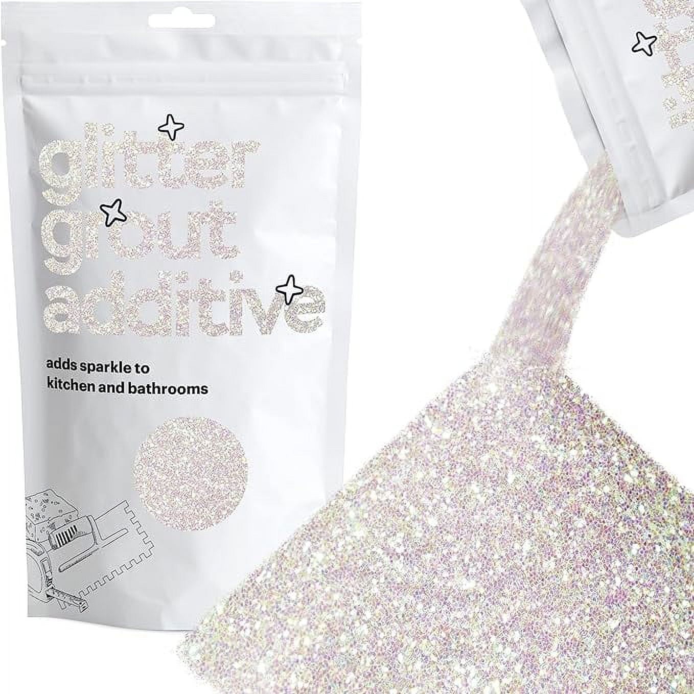 Hemway Glitter Grout Additive add Sparkle to Mosaic Tiles, Bathrooms