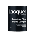 thumbnail image 1 of Hemway - Premium Clear Matte Protective Lacquer Paint | Multi-Surface Sealant for Interior & Exterior Furniture & Surfaces | Waterproof & Weatherproof, Fast-Drying Top Coat | 1 L, 1 of 7