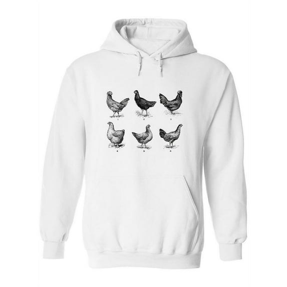 Hen Collection Hoodie Women -Image by Shutterstock, Female Small