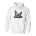 thumbnail image 1 of Hen Incubating Eggs Hoodie Women -Image by Shutterstock, Female Small, 1 of 4