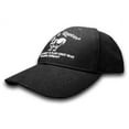 thumbnail image 1 of Hen & Rooster Knives Black 100% Cotton Hat Baseball Cap, 1 of 4