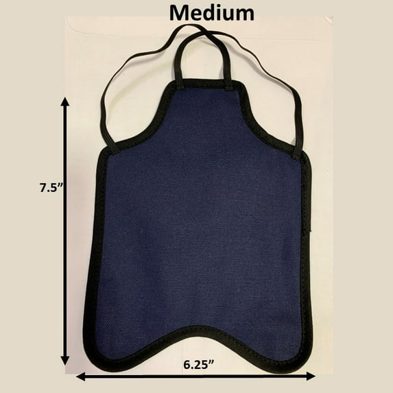 Hen Saver Hen Apron/Saddle (Made in USA) Color: Double Strap Navy, Size: Medium (Bantams)