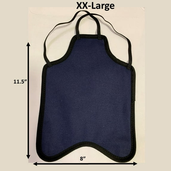 Hen Saver Hen Apron/Saddle (Made in USA) Color: Double Strap Navy, Size: XXL (Larger Standard Chickens and Small Turkeys)