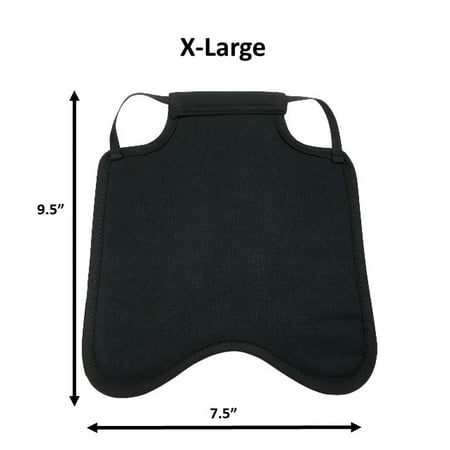 Hen Saver Hen Apron/Saddle (Made in USA) Color: Single Strap Black, Size: XL (Large Standard Chickens)