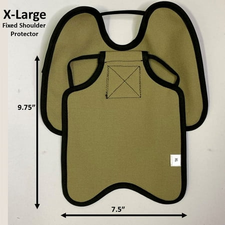 Hen Saver Hen Apron/Saddle with Shoulder Protectors Color: Single Strap Khaki, Size: XL (Large Standard Chickens), Style: Fixed