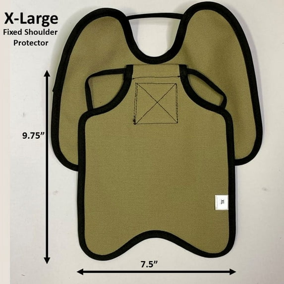 Hen Saver Hen Apron/Saddle with Shoulder Protectors Color: Single Strap Khaki, Size: XL (Large Standard Chickens), Style: Fixed