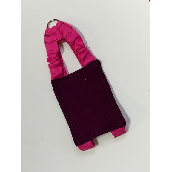 Hen Saver Made-in-the-USA Pet Chicken/Duck Harness Color: Pink/Purple, Size: One-size