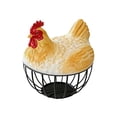 thumbnail image 1 of Hen Shaped Egg Storage Basket For Snack And Fruit Storage, 1 of 6